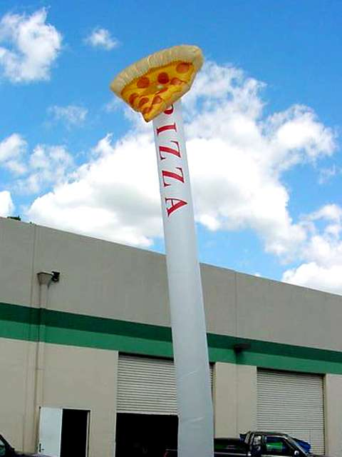 2023new Inflatable Waving Pizza Sky Dancer for Sale