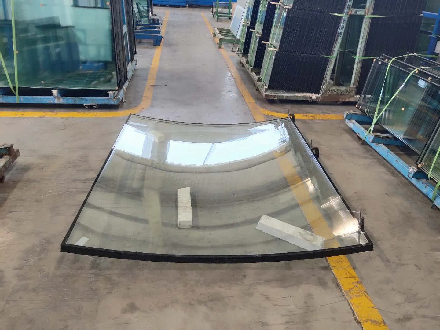 Insulating Glass Low E Glass Curtain Wall for Commercial Building