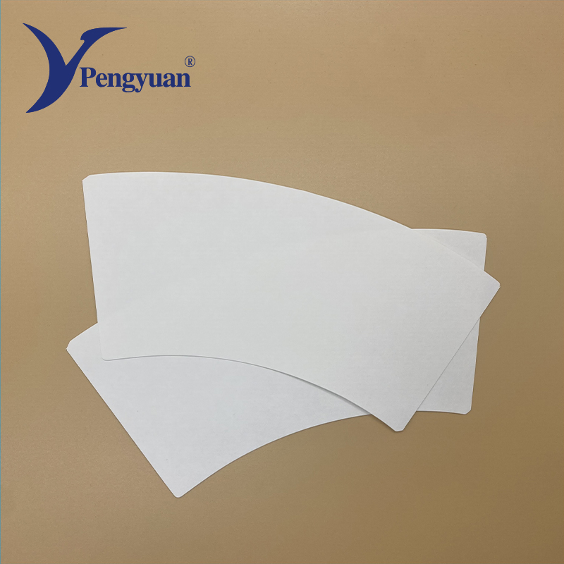 Custom Printed Paper Cup Fan for Disposable Coffee Cup Hot Drink Tea Paper Cup