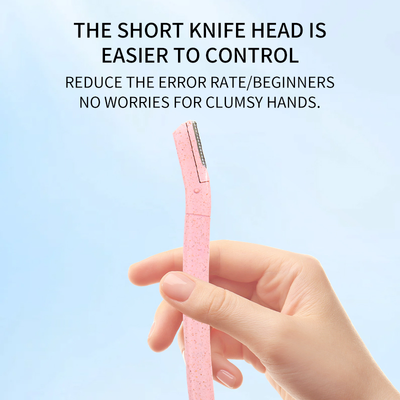 Customized Disposable Dermaplane Skin Care Tool Eyebrow Razor Blades