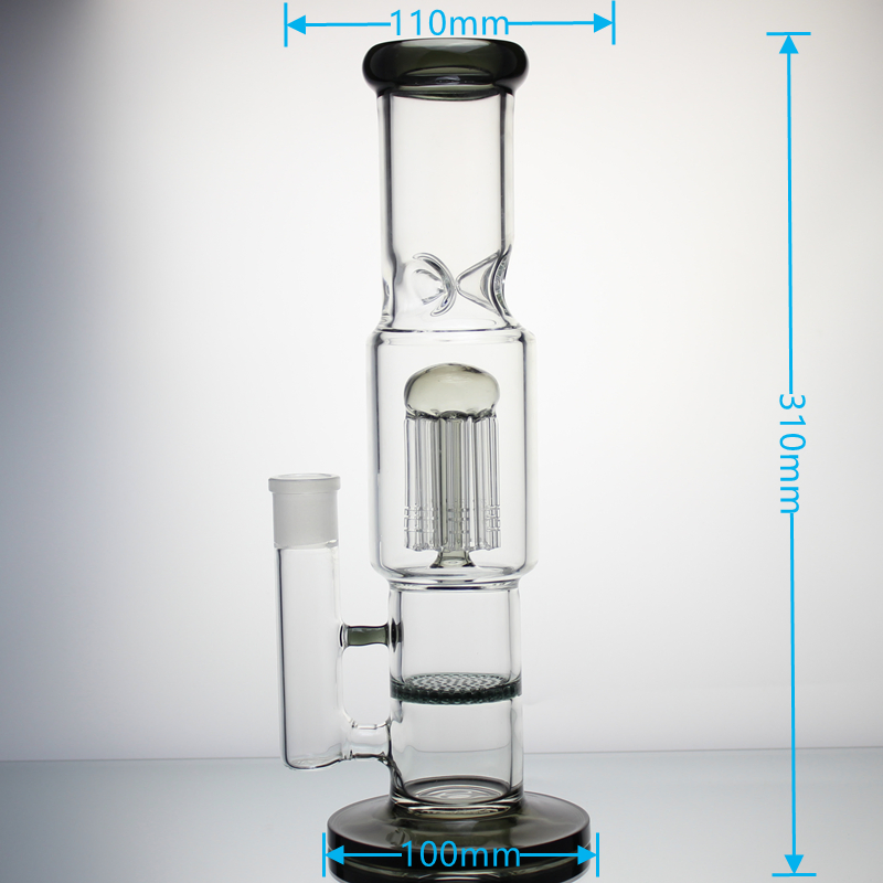 Hot Selling Hookah Smoking Recycler Glass Water Pipe China Factory Price