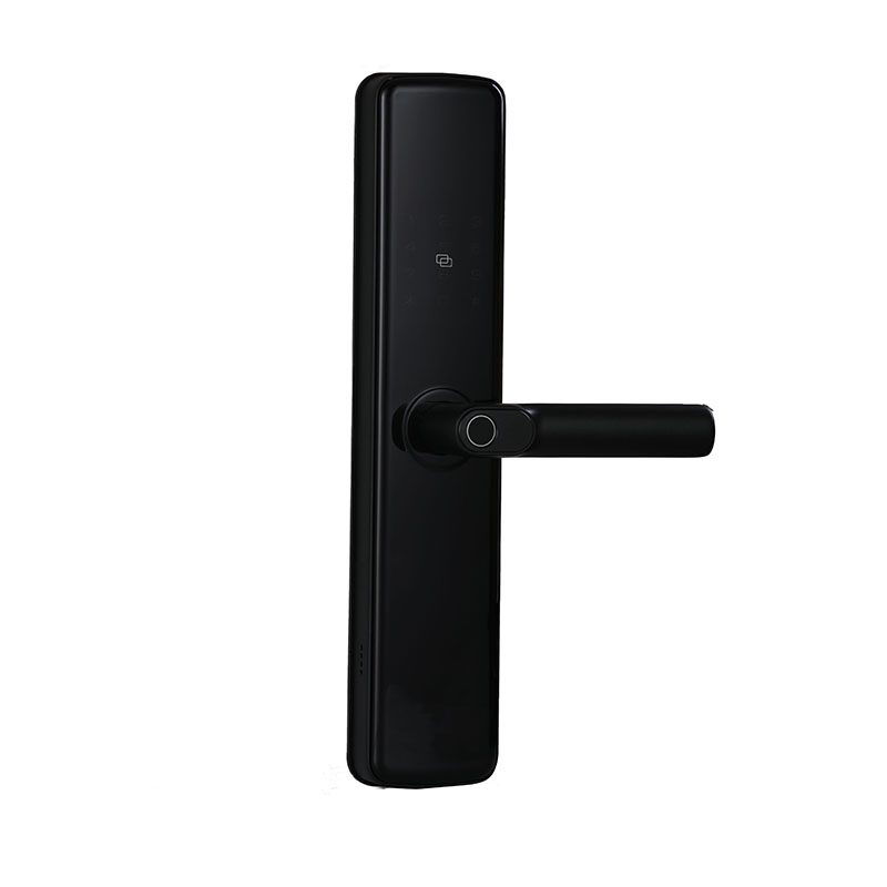Residential Door Lock Fingprint Smart Lock for Villa with Unlock Detect Alarm