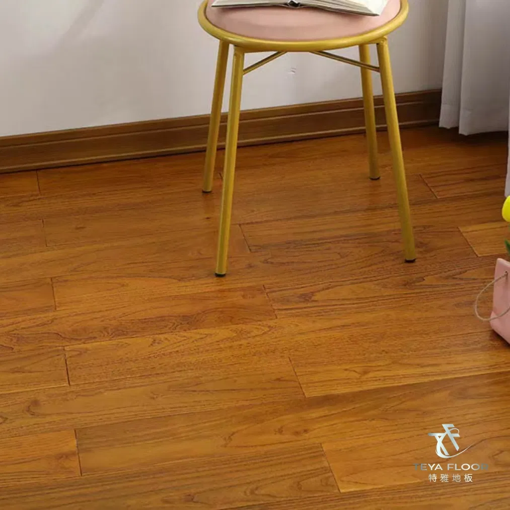 Cheap Price, High Quality Real Wood Flooring, Solid Locust, Chinese Teak with Discount