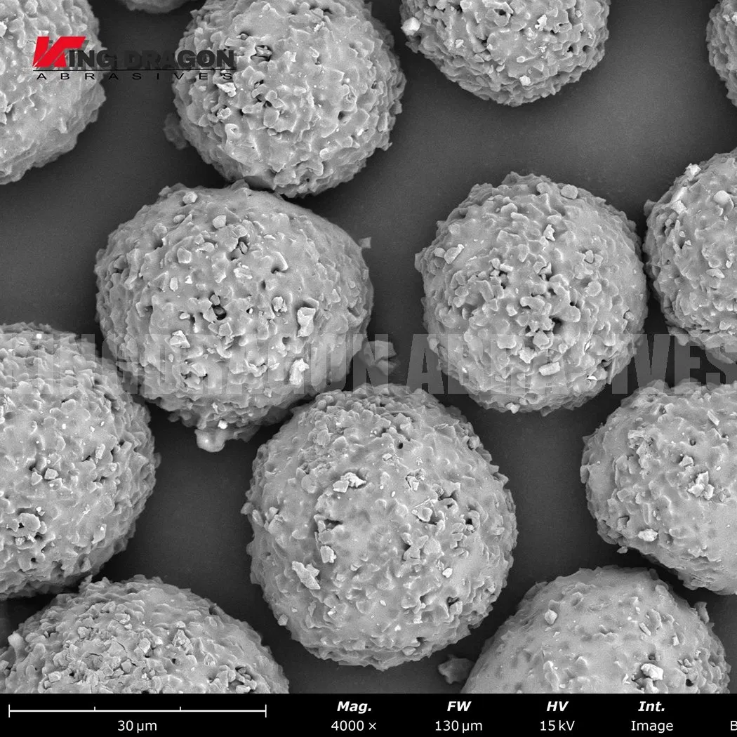 Spheroidal Like Agglomerated Polycrystalline Diamond Powder for Polishing Solution Polishing Paper