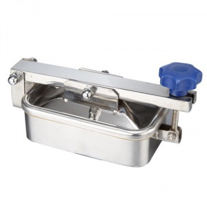 SS304 /SS316L Sanitary Stainless Steel Square/Rectanglelocking Manhole Cover