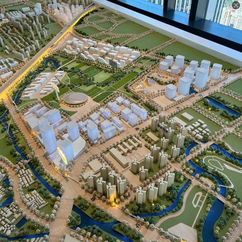 Efficient and Precise Modular Sand Table Model for Easy Adjustment of Planning Layout