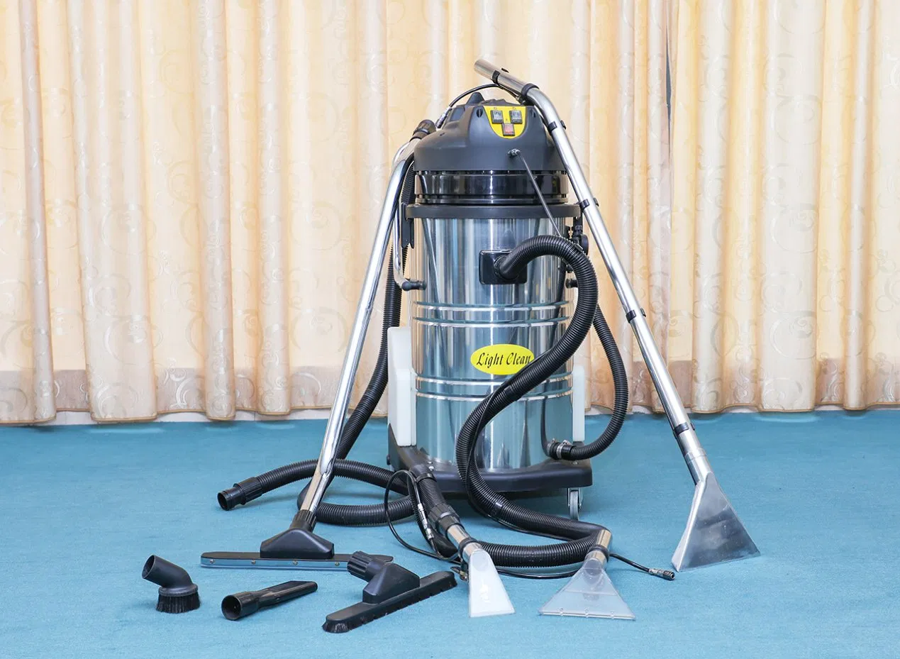 40L Multi-Purpose Commercial Carpet Cleaner Machine - Stainless Steel Hotel Carpet Shampooer