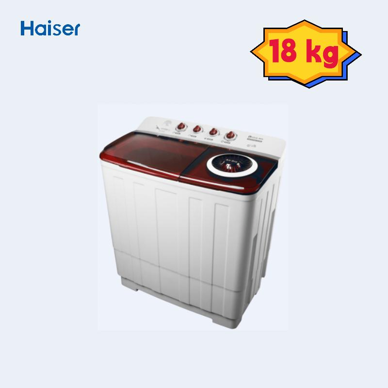 18 Kg Glass Lid Twin Tube Washing Machine Washing and Spin Dry Factory Prices