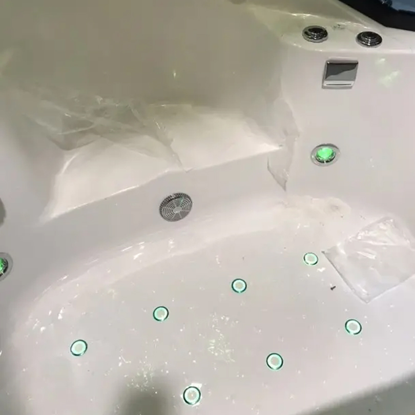 Luxury with Frame Massage Shower Bathroom, Enclosed Steam Shower Room with TV