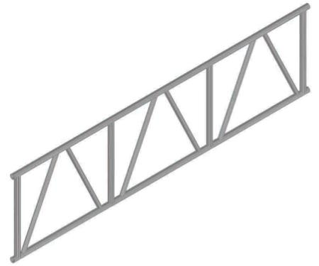 Aluminium Lattic Beams Alloy Beam 750mm