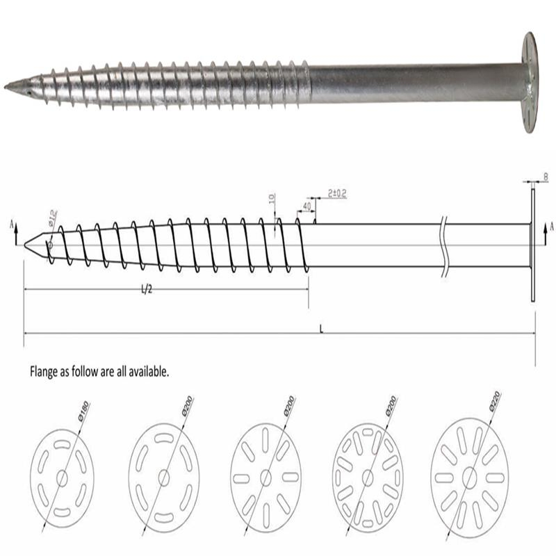 Винтовые сваи для фундамента и солнечных панелей