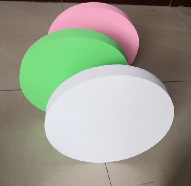 Eco-Friendly Suspended Acoustic Ceiling Panel Fiberglass Circle Cloud Ceiling