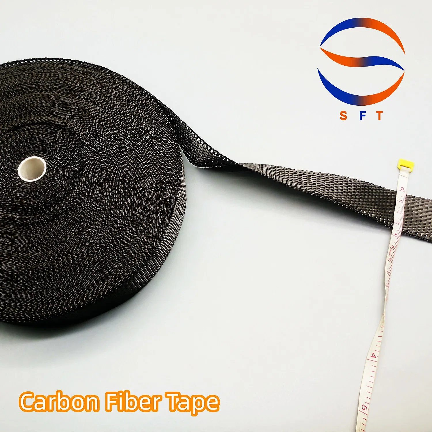 3.5CMM Width Plain Twill Weave Woven Carbon Fiber Fabric