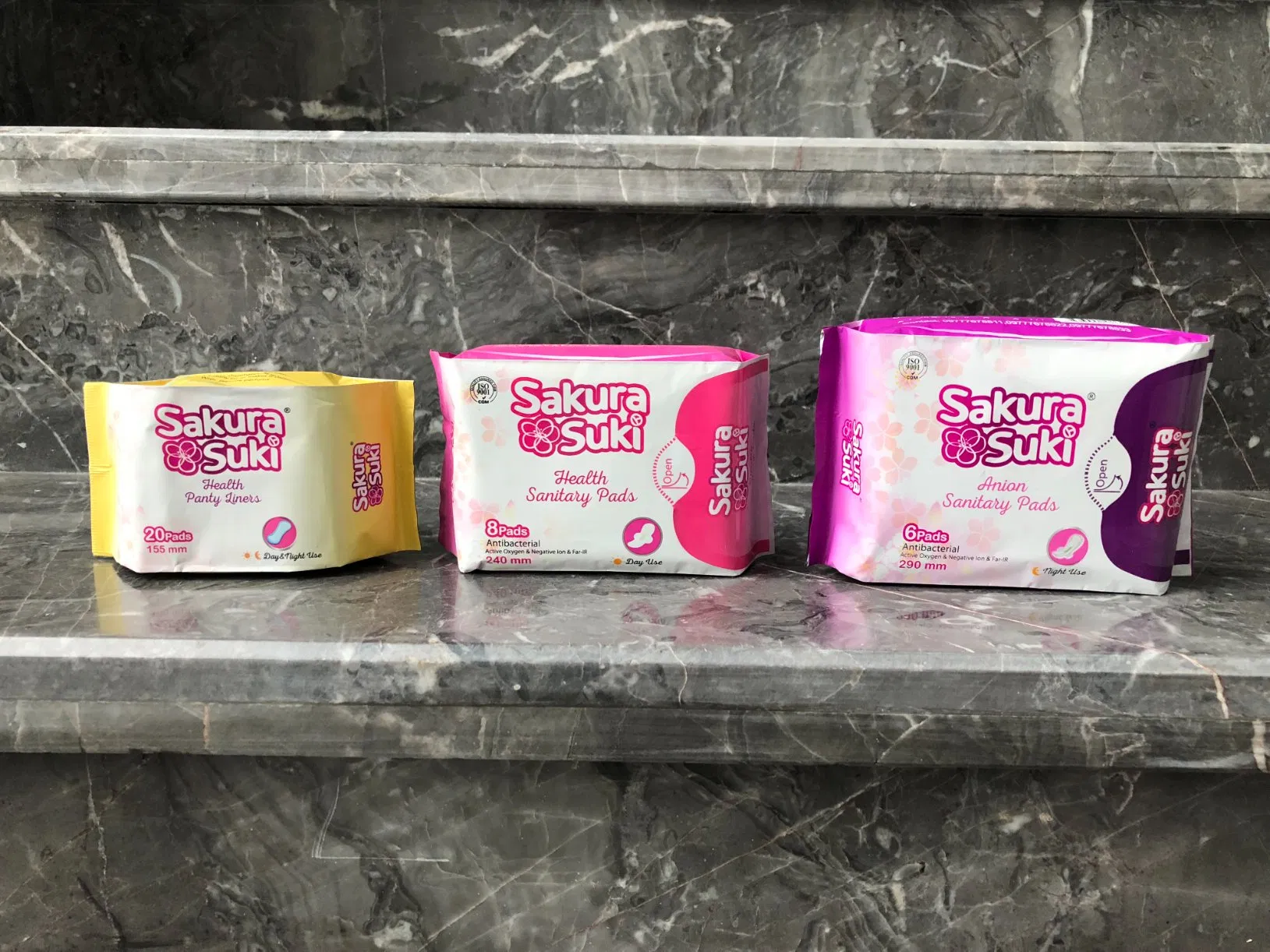 Ultra Absorbent Thin Feminine Hygiene Sanitary Napkins Pads