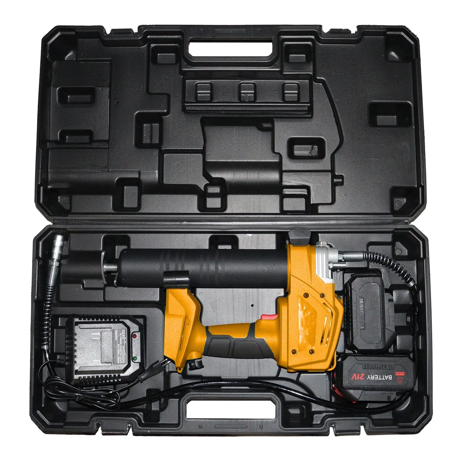 Cordless Grease Gun with Battery and Charger Set