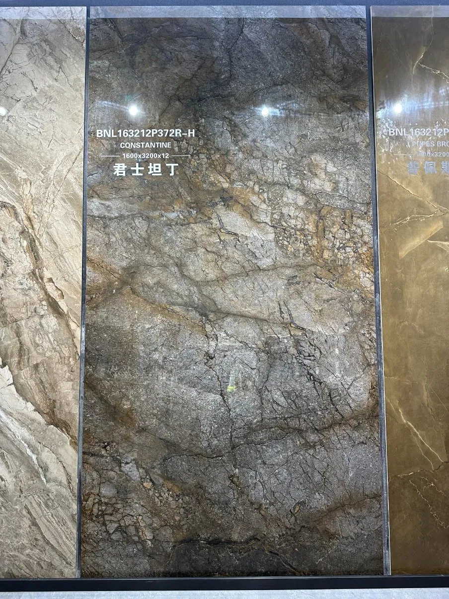 1600X3200mm Indoor Outdoor Bathroom Kitchen Porcelain Floor Wall Tile Sintered Stone Slab