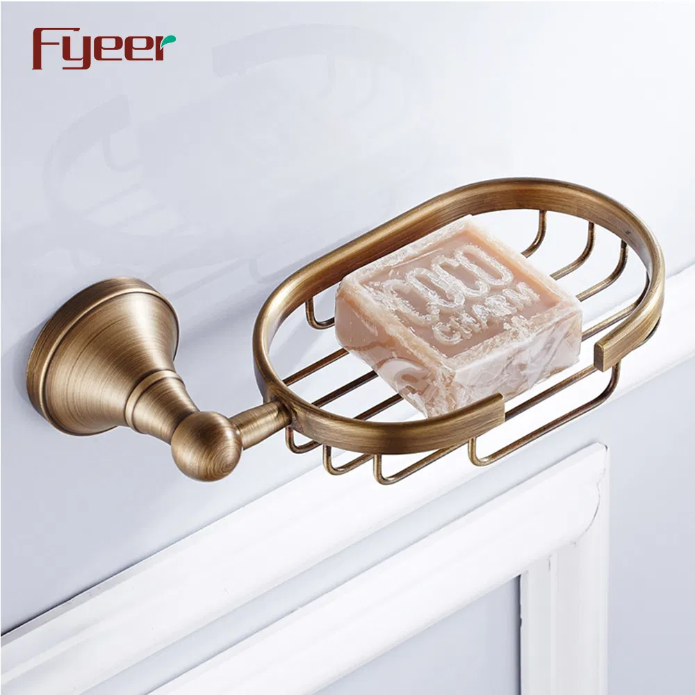 Мыльница настенная Fyeer Antique Brass