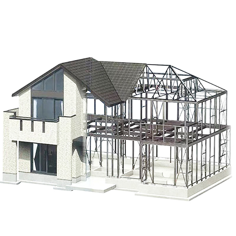 Light Steel Frame Villa Steel Structure Apartment House