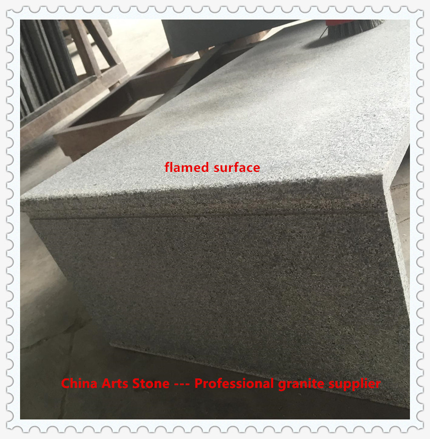 Grey/Black/Flamed/Sandblast/Polished/ Bushhammered G654 Granite Tile for Flooring