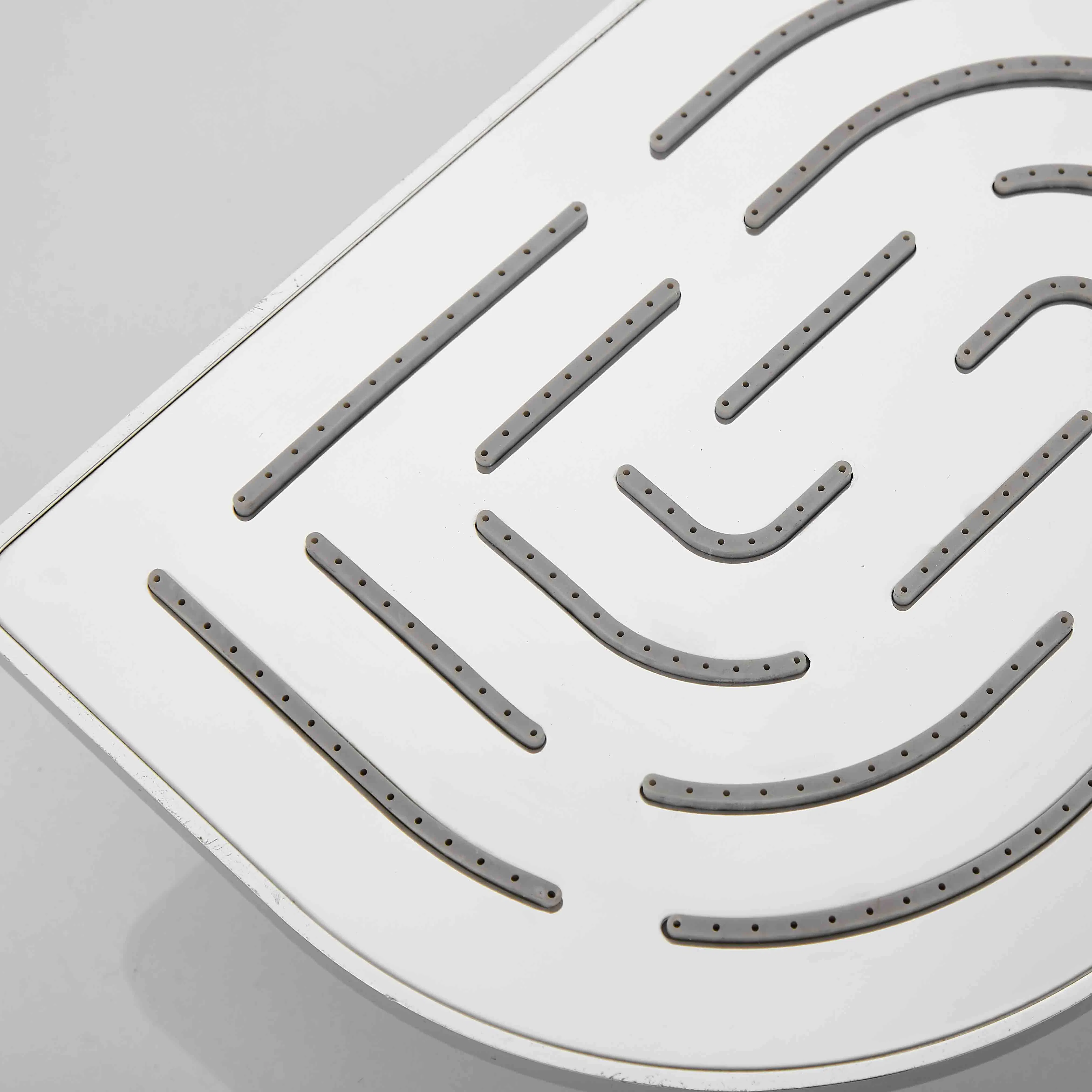 Huadiao 2021 Top Selling 6 Inches Ss201 Bathroom Accessories Shower Head Top Shower Overhead