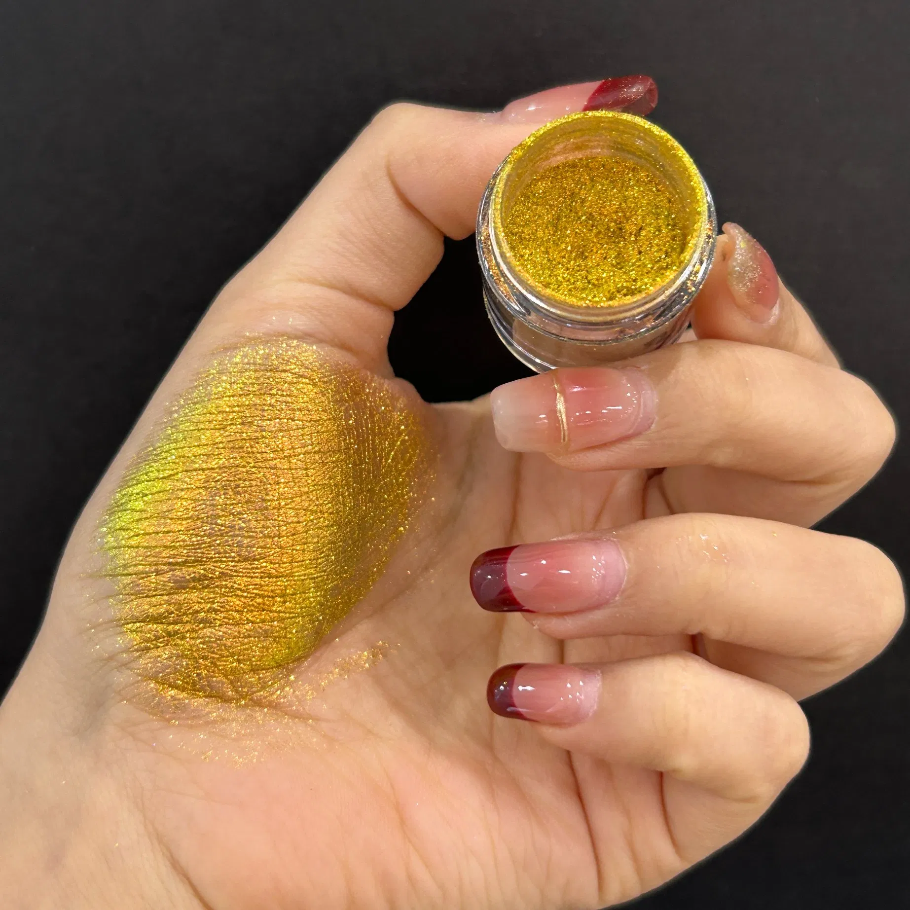 Pearlescent Mica Pigments P806 Bright Gold for Coating Plastic 306 Rutile Fine Silver Paint Nail Art Hot Sale Mica