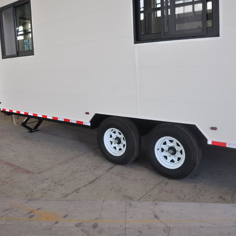 Prefabricated House Plan / Portable Tiny House on Wheels / Luxury Tiny Home