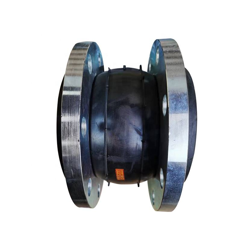 Steel Flange Connection Building Bridge EPDM Rubber Expansion Joint with Vacuum Ring