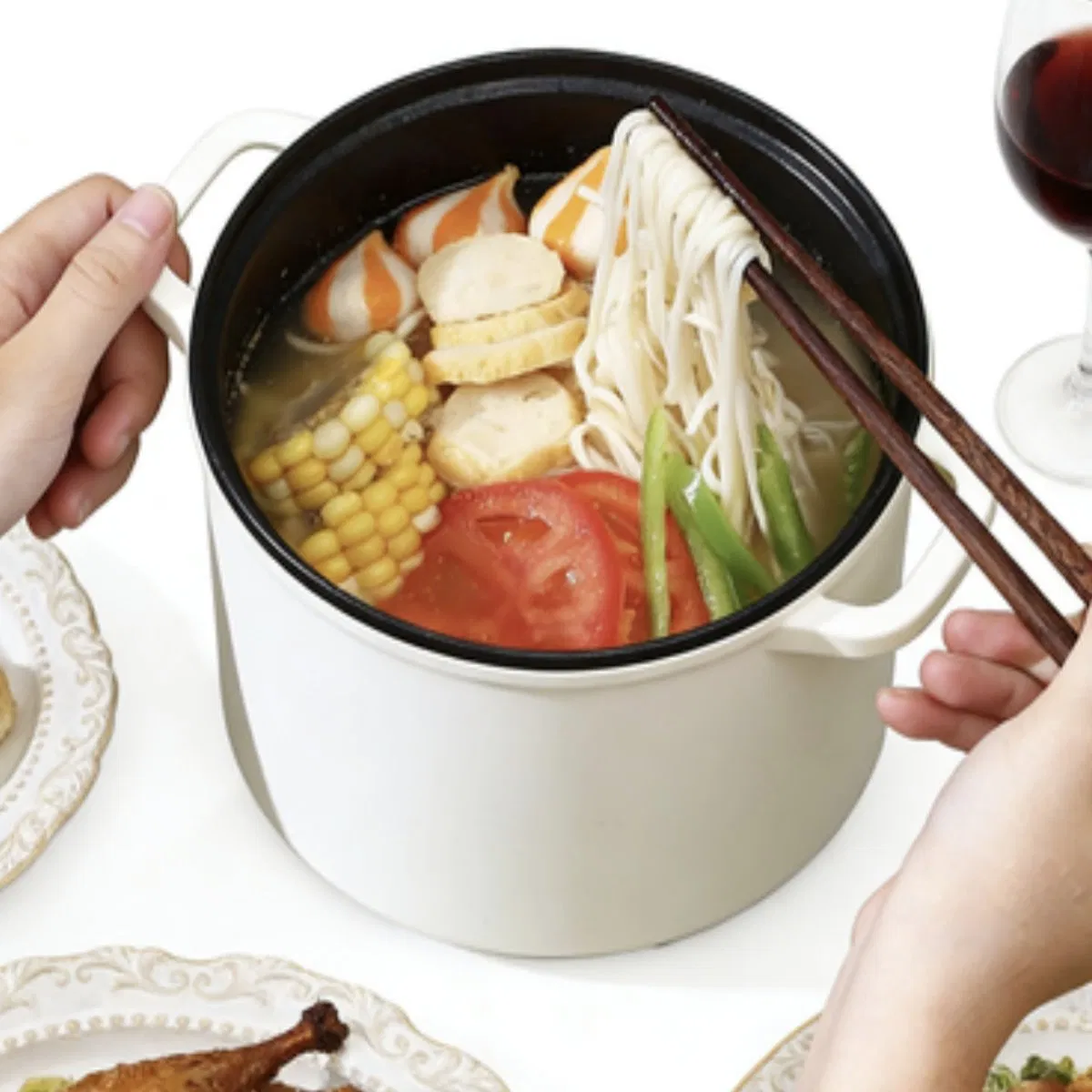 Multifunctional Split Double-Body Electric Rice Cooker
