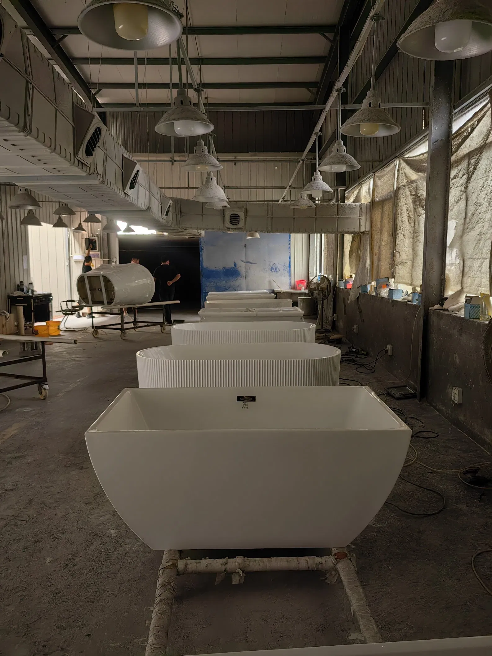 Акриловая ванна Seawin 1700 мм с гидромассажем