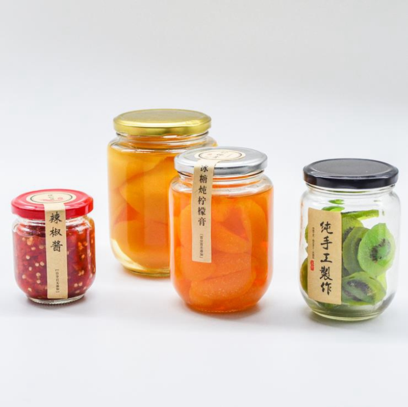 Many Specification Transparent Storage Glass Jar