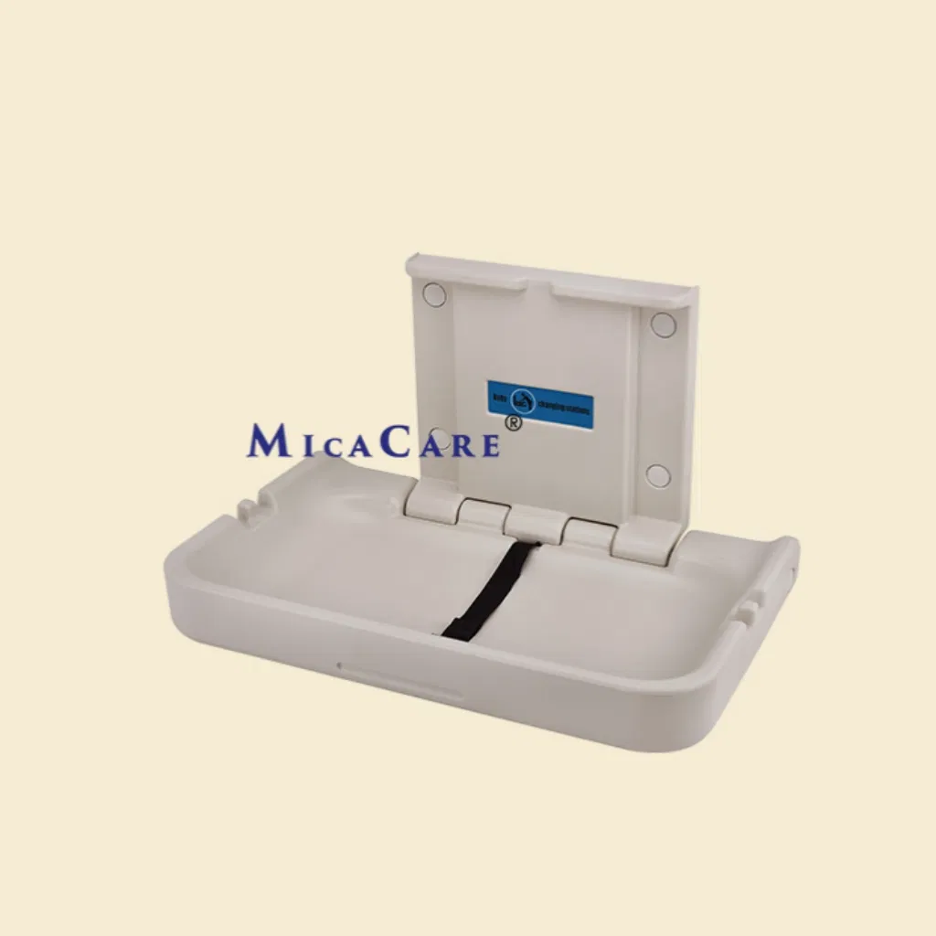Surface-Mounted Horizontal Baby Changing Station