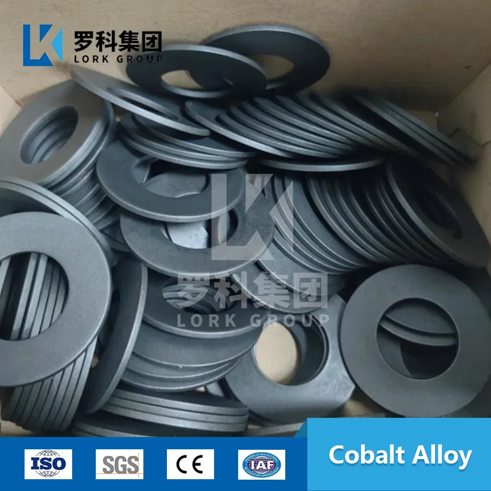 Lork Custom AMS 5844/Uns R30035 Superalloy Spring for Aviation MP35n Cobalt Alloy Disc Spring