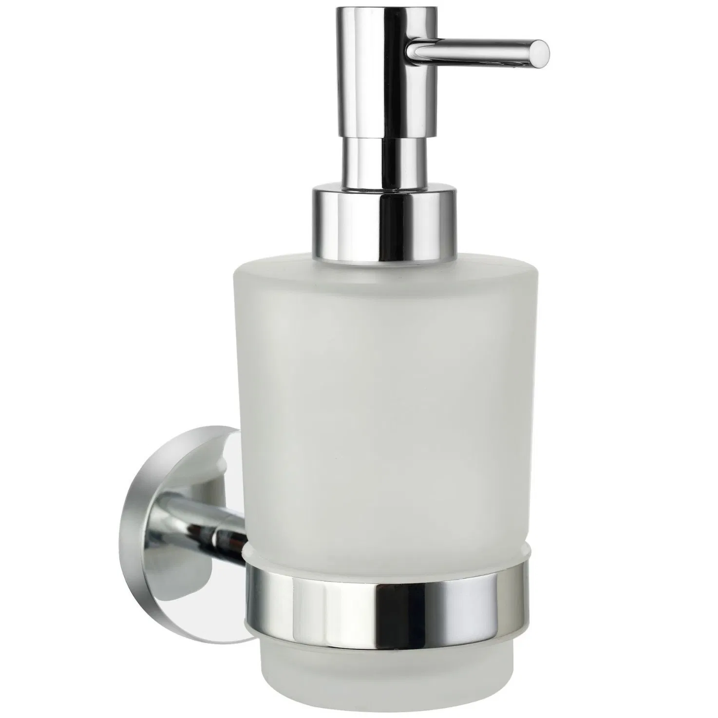 Bathroom Accessories Soap Dispenser Pump Chromed Toilet Accessories