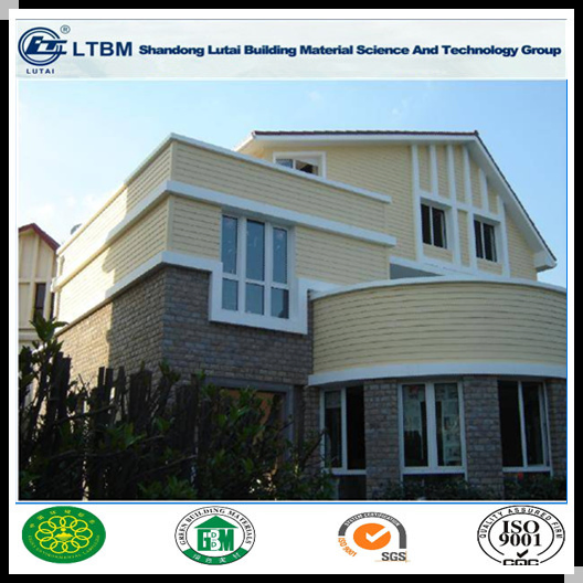 9mm Fireproof Wood Grain Siding Fiber Cement Board