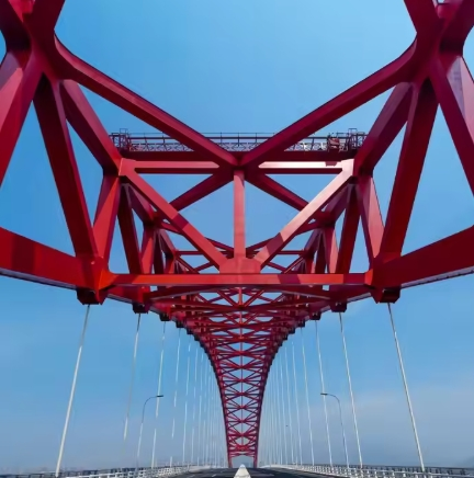 Fast Installation Prefabricated Steel Structure Bridge for Building Construction