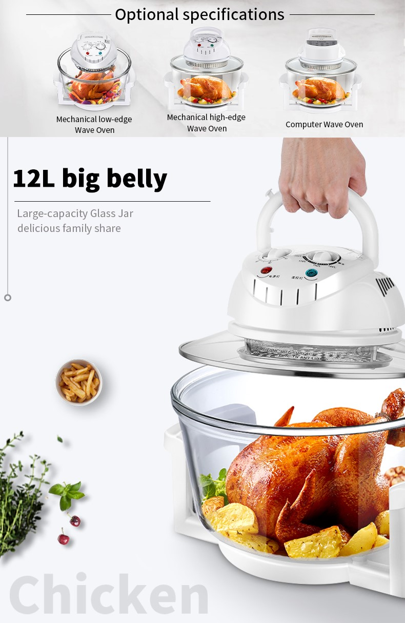 Visible Visual Round Convection Oven Countertop Convection Oven Convection Oven Air Fryer Mini 	Home Convection Oven Toaster Turbo Air Convection Oven Price