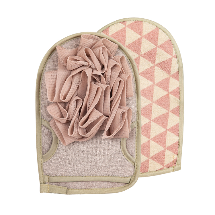 Sponges Bath Towel Glove Exfoliating Glove Mitt for Body
