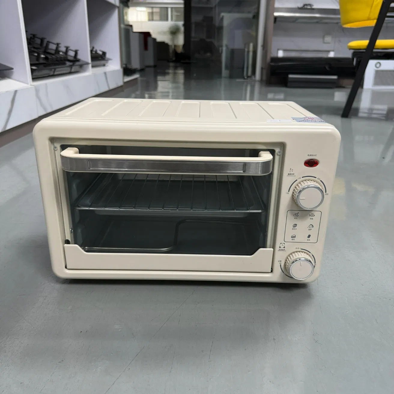22L Powerful Tabletop Convection Oven Kitchen Appliance