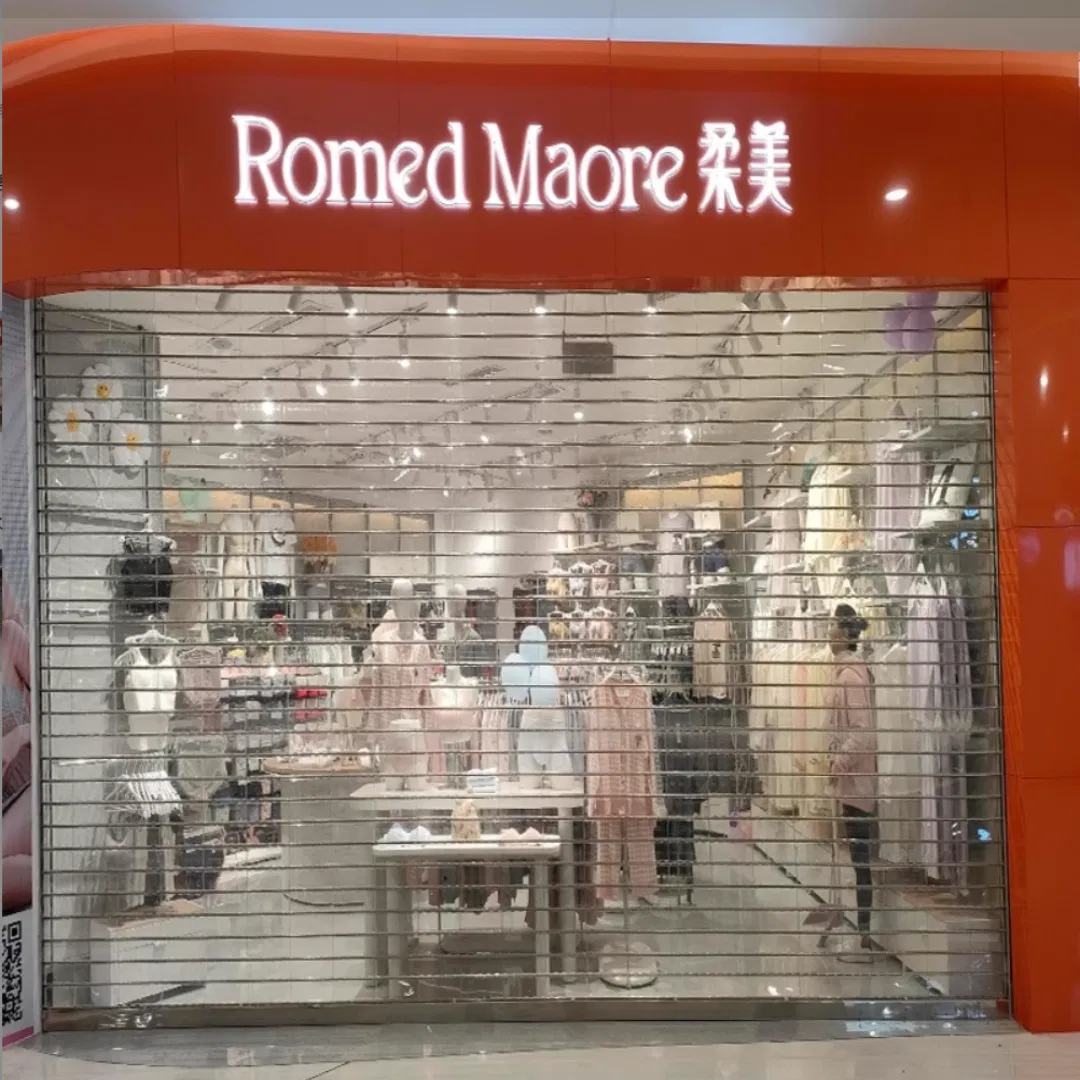 Versatile Automatic and Manual PVC Rolling Shutter Door