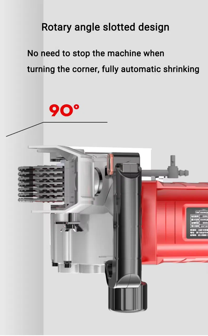 Glgw Concrete Wall Cutting Machine Electric Wall Chaser Concrete Saw Electrical Tool