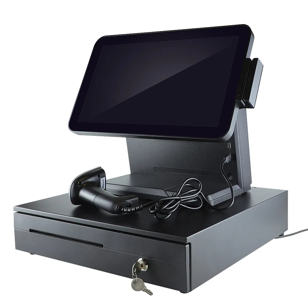 15.6 Inch Touch System/POS SSD POS Terminal 2g Systems Machine/POS All in One with Printer