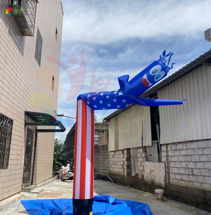 Boyan Customized Design Air Dancer Colors Waving Advertising Inflatable Tube Guy Dancers