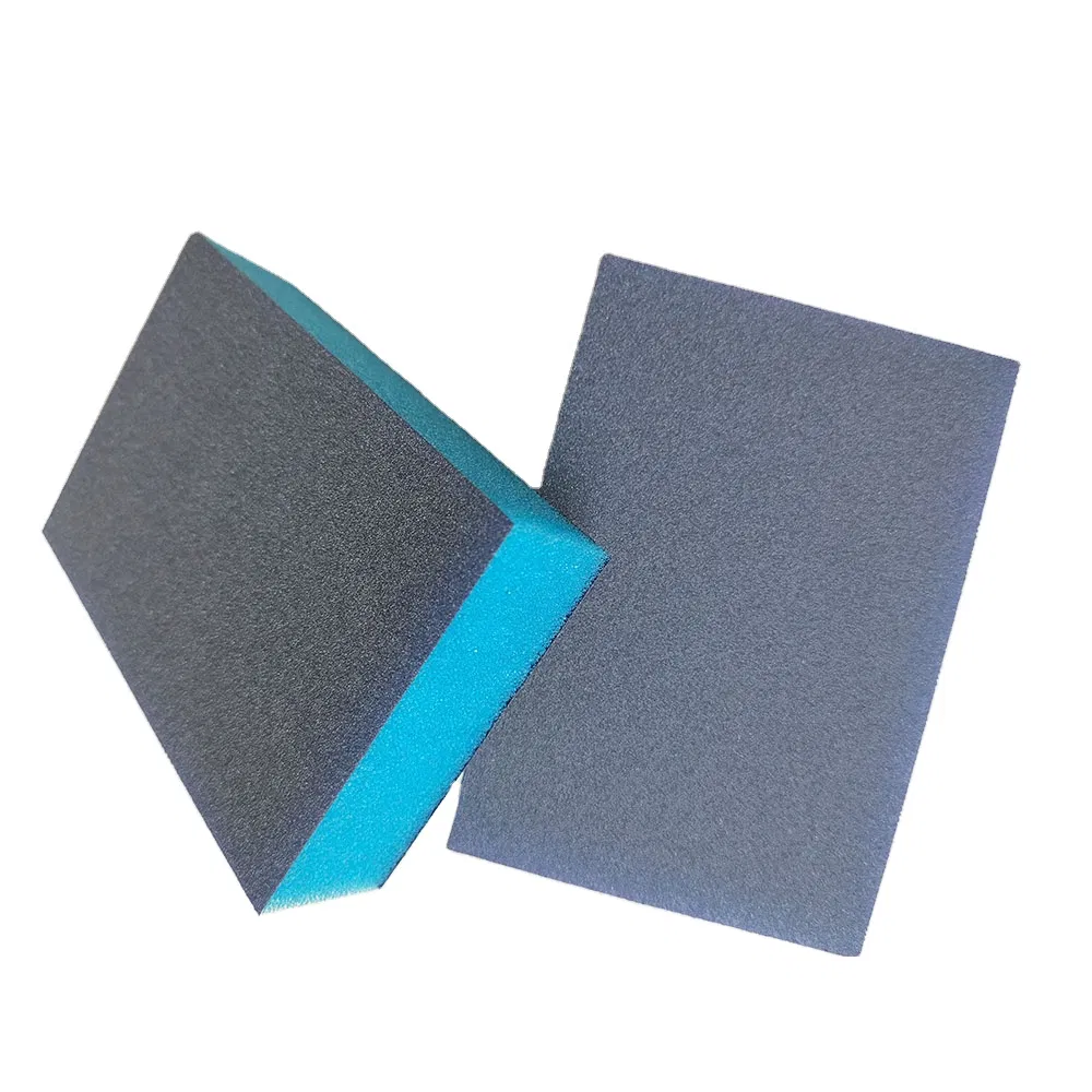 Customized Size Abrasive Sponge Color Sanding Block for Wood/Metal Hand Use