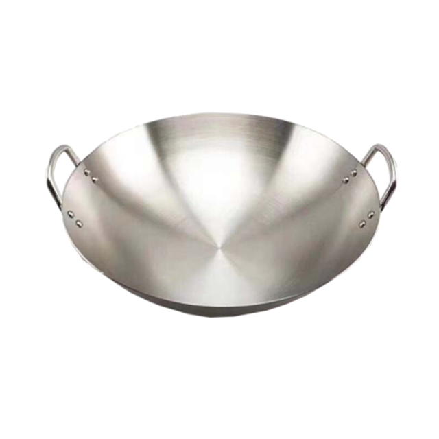 Kitchenware Stainless Steel Wok Pan China Made Factory Wok