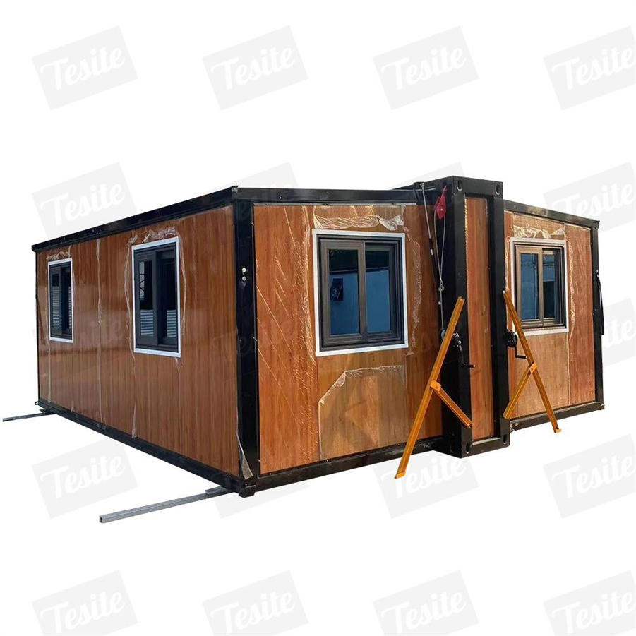 EPS/ PUR /Rockwool Customized Plastic Film Packaging Tiny House Expandable Office