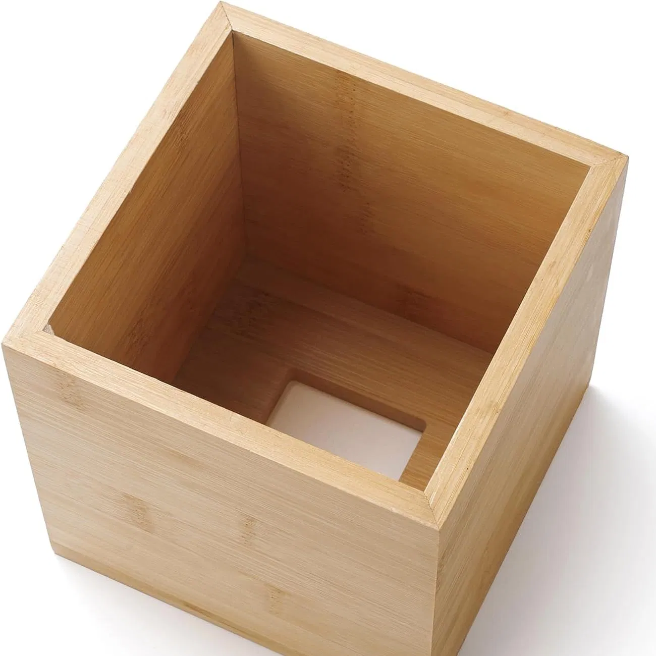 Natural, Environmentally Friendly, and Durable Wooden Tissue Box