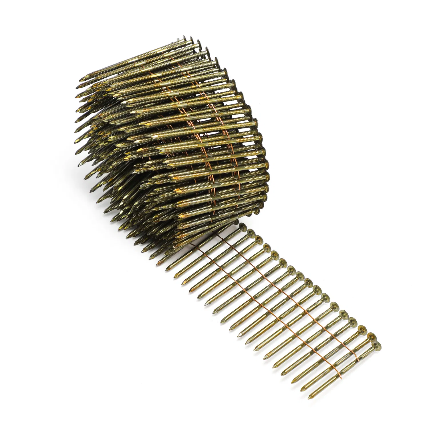 High Quality Smooth/Ring Shank Wire Coil Nail for Pneumatic Coil Nailer&Wood Pallet
