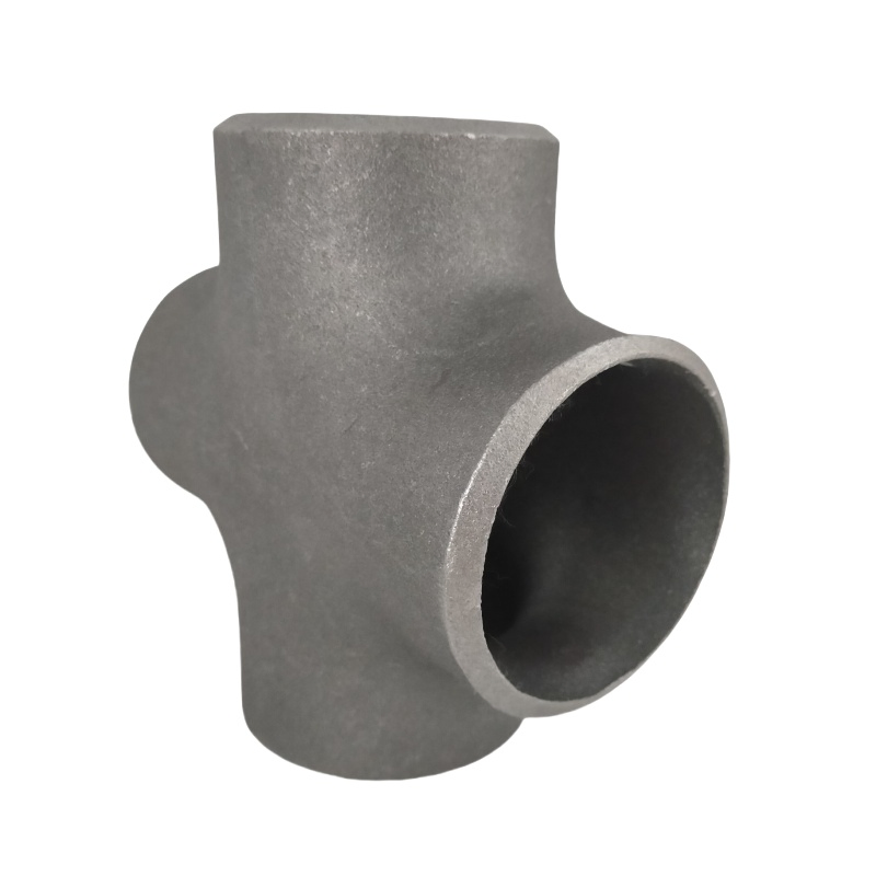 Wholesale Stainless Steel Cross Butt Welded Pipe Fittings Reduced Cross