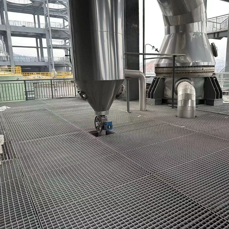 High-Strength Stainless Steel Grating for Walkways Drainage Systems Heavy Industrial and Marine