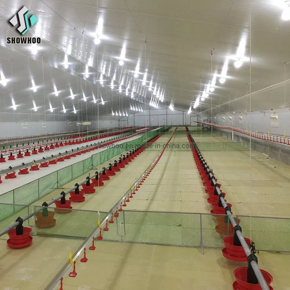 China Cheap Prefab Poultry Farming Prefabricated Industrial Chicken House Africa
